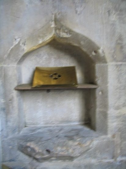 Lady Chapel Piscina